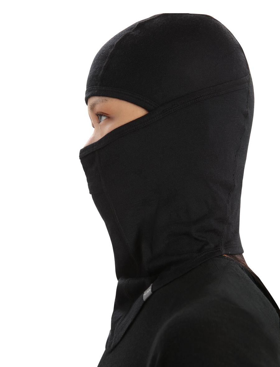 Icebreaker Unisex Merino Oasis Balaclava Miesten Panta Mustat | FI 1083NWYB